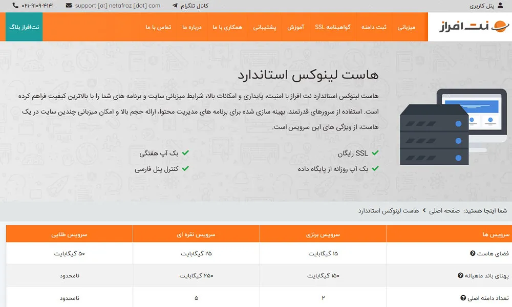 سایت نت افراز