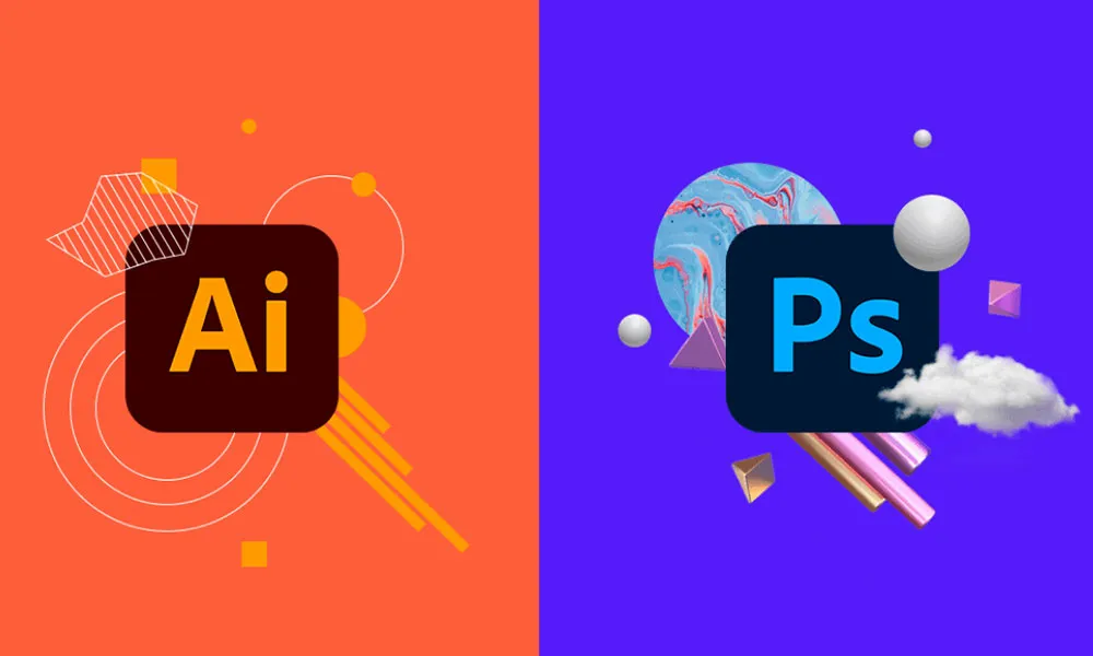 تفاوت ادوب فتوشاپ با ادوب ایلاستریتور