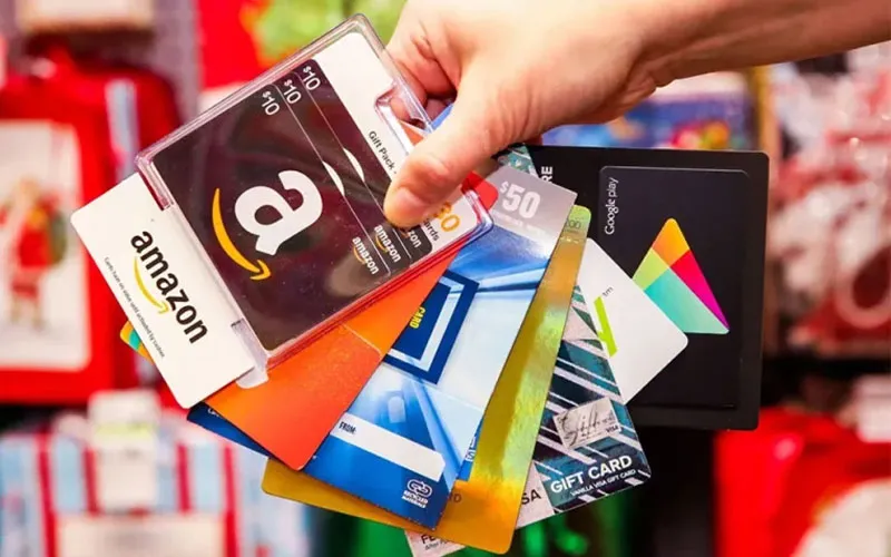 انواع گیفت کارت