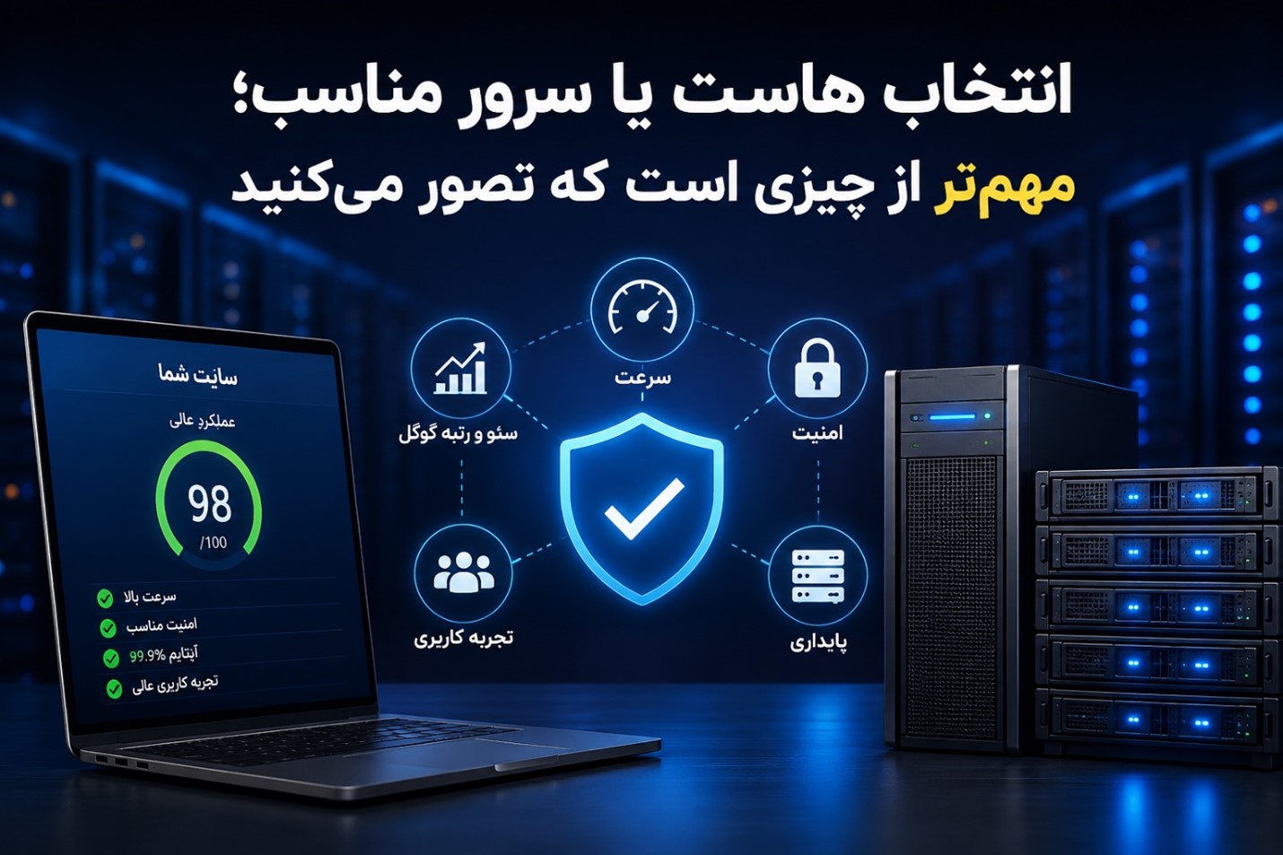 هاست مناسب؛ راهکار تضمینی جهت حفظ رتبه گوگل و سئوی سایت